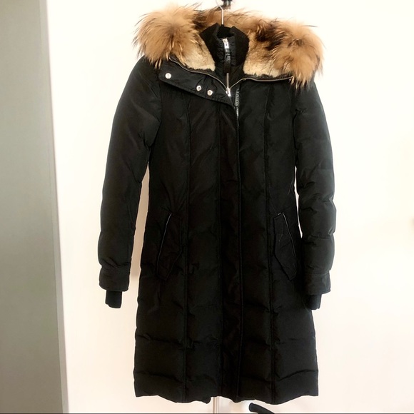 Mackage Down Parka with Fur Hood - Picture 1 of 10